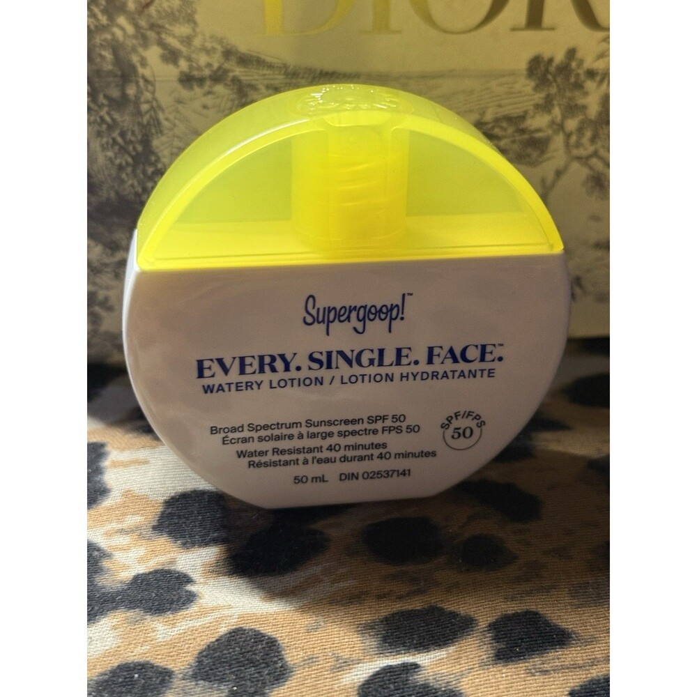 Supergoop! Every.Single.Face Watery Lotion SPF 50 - 1.7 Oz - Exp 10/2025 - NWOB